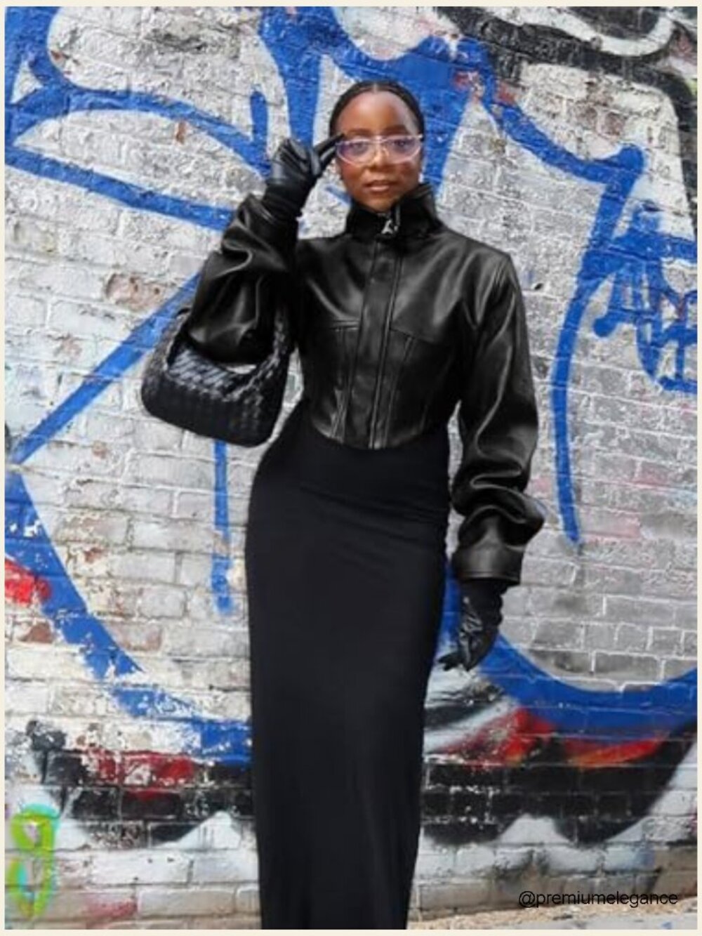 Faux Leather Crop Bomber Jacket Zip Up Motorcycle Y2K Streetwear - Picture 3 of 7